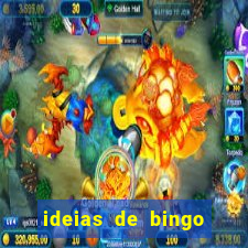 ideias de bingo para o natal